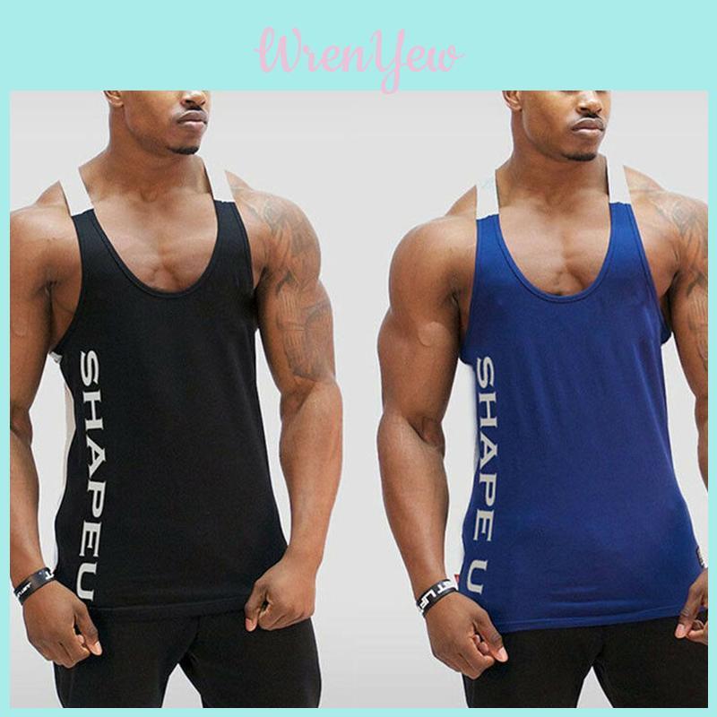 Zeitloses Design Fitnessstudio Herren Muskel Tanktop Ärmellos T-Shirt Für Fitness