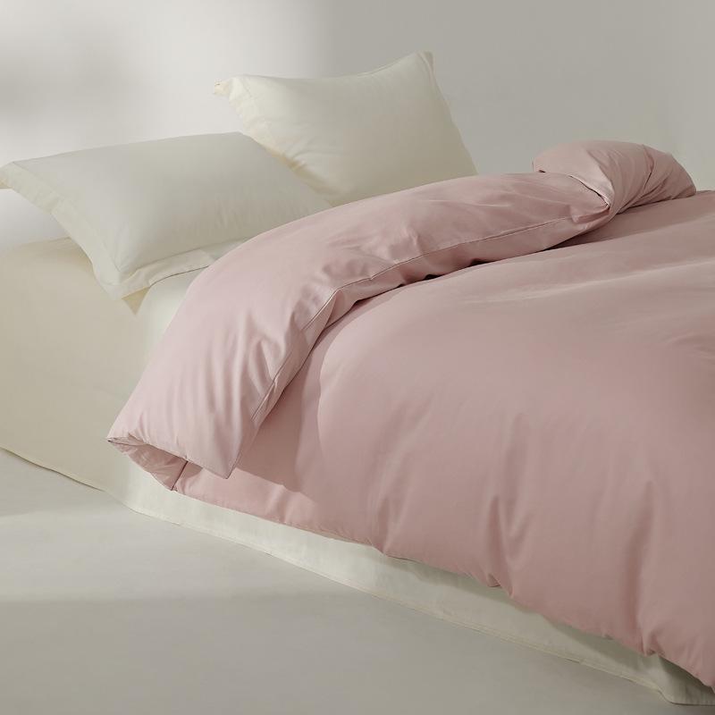 Xinjiang Long-Staple Pure Cotton Brushed Quilt Cover - Warm, Solid Color, Simple Design for Winter (Single/Double)