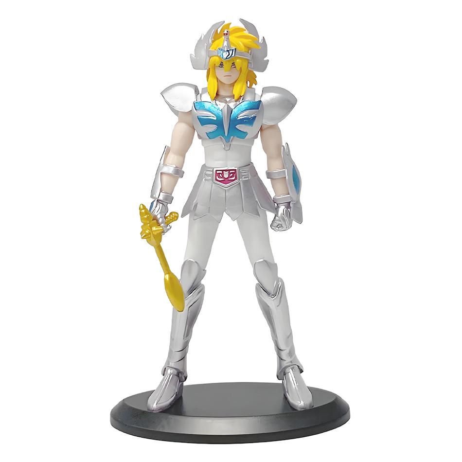 18CM Saint Seiya Anime Figure Myth Cloth Phoenix Ikki Hyoga Seiya Shiryu Standing PVC Box Figure Collection 20th Anniversary Toy