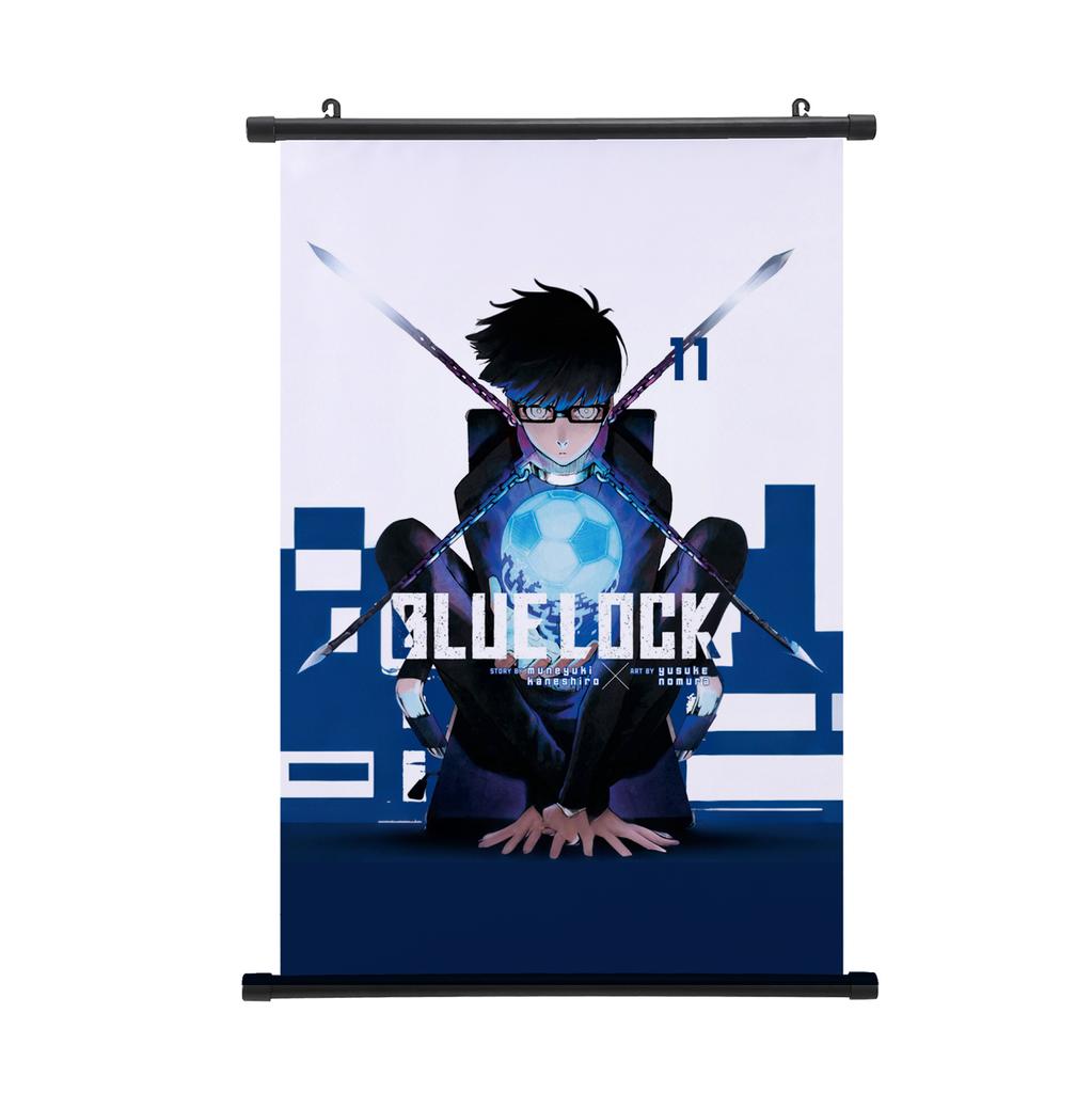 Anime Blue Lock Svitkový Plakát Isagi Yoichi Nagi Seishiro Umělecká Malba Závěsný Plakát Dětské Pokoje Samolepka na Zeď