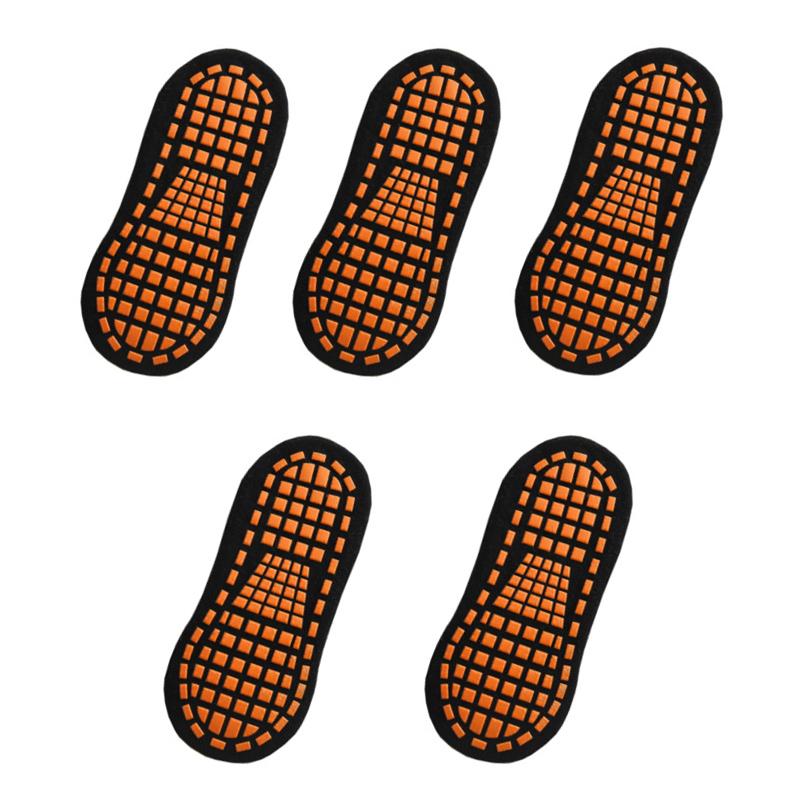 5 Çift/Set Erkek Kaymaz Pamuk Çorap Kadın Çocuk Yaz Komik Trambolin Yoga Kaymaz Bilek Kısa Çorap Parti