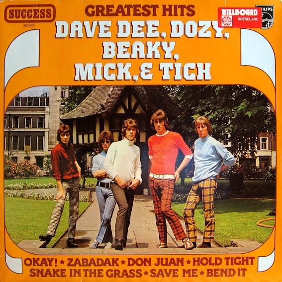 

LP Record DAVE DEE, DOZY, BEAKY, MICK & TICH - Greatest Hits 9279306 Philips Netherland Rock Used