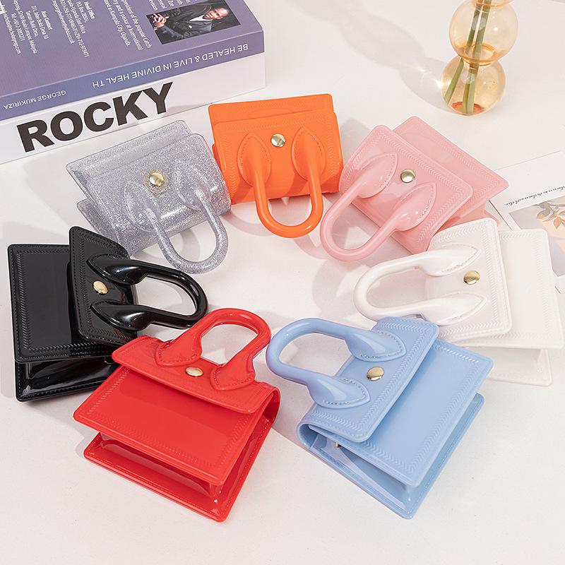 

Women s Bag Jelly Handbag Shoulder Bag Messenger Bag Cute Small Fresh Mini Lipstick Bag