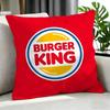 Brand Burger King Cushion Cover Cushion Cover Set 4Pcs 50X50 45X45 40X40 Pillowcase Decorative Sofa Home Decor