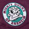 Mitchell & Ness X NHL Anaheim Ducks Vintage Logo Fade Away Premium Pocket T Shirt Men's Purple FC8057-ADUPURP