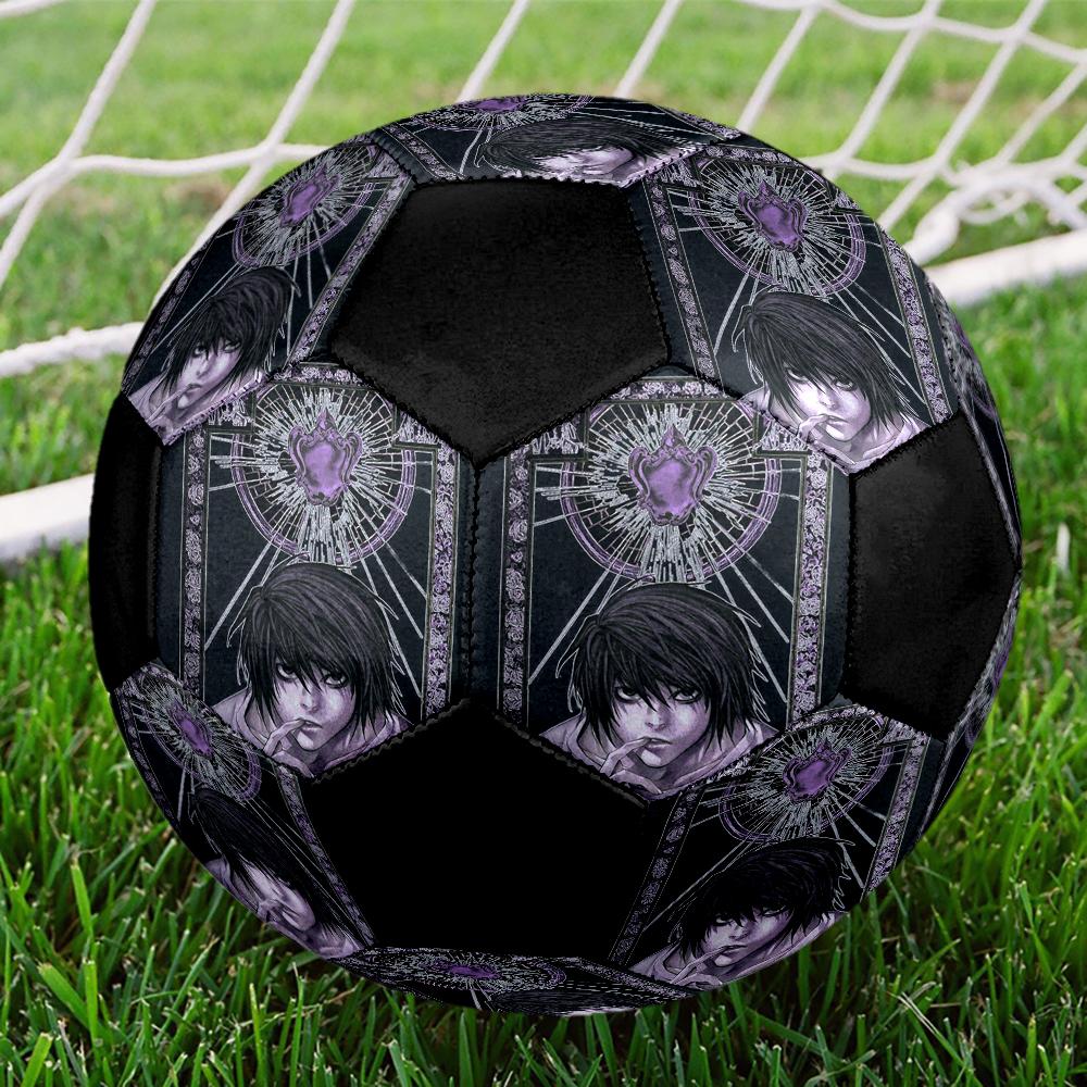 Pallone da Calcio Colorato Cucito a Macchina PVC Misura 5 Pronto per Allenamento di Squadra e Competizione Resistente Alto Rimbalzo Raffreddamento Regalo Sportivo