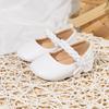Baby Fashion Princess Shoes: PU Leather Soft Sole for 0-1 Year Olds