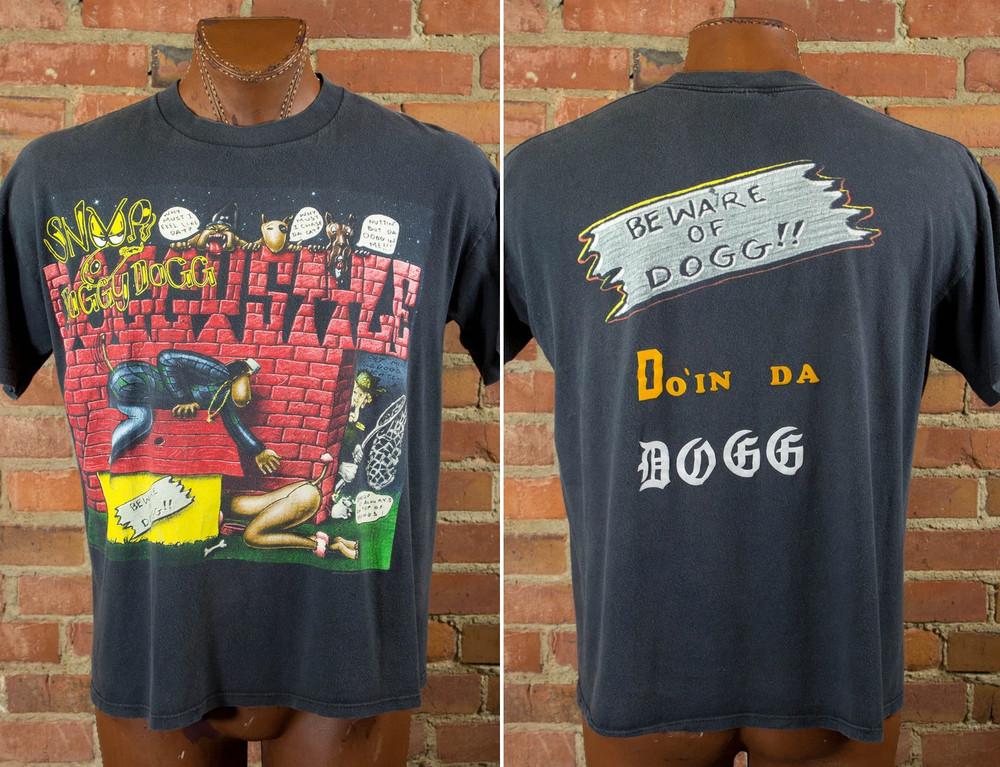 Snoop Doggy Dogg 1993 Beware of Dogg Doggystyle Rap Tee Concert T Shirt Unisex Unisex T-Shirt S