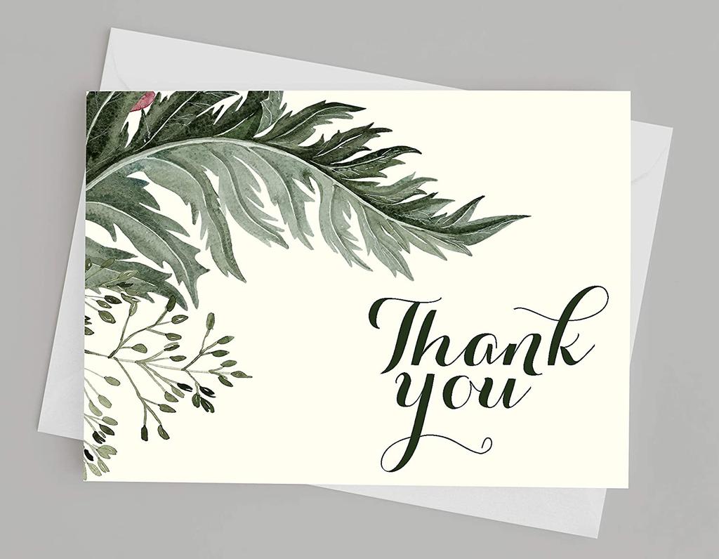 Drága szuvenír babazuhany köszönőlevelek Hajtogatott üres üdvözlőlap fehér borítékokkal - 36