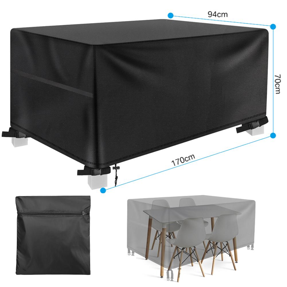 Wasserdichte Outdoor-Modulsofa-Abdeckung Robuste L-Form-Sofa-Abdeckung Rasen-Sofa-Abdeckungen Gartenmöbel Wetterschutz