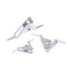 Portable Stainless Steel Double Pulley Block Mini Roller Rod Tip Guide Boat Fishing Accessory Smooth Wear Resistant Durable
