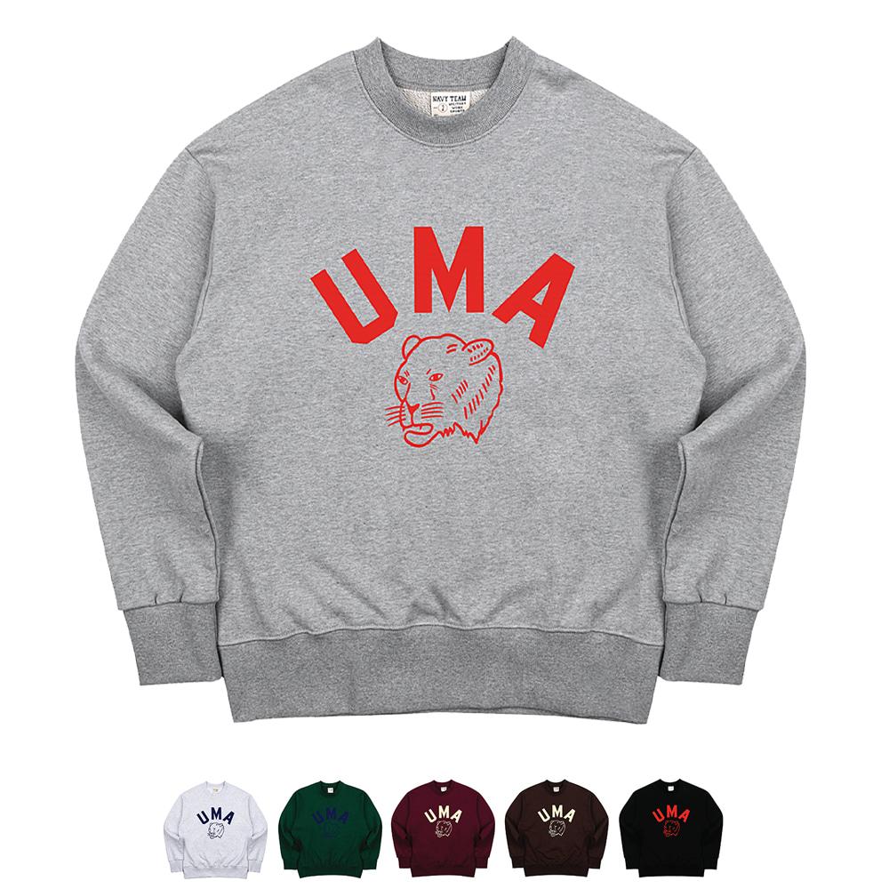 Свитшот Navy Team V2.Ntv-Uma (Тип) Heather Gray/6