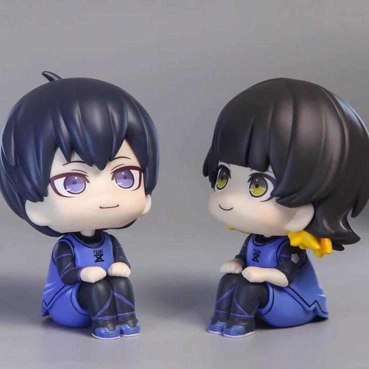 Blue Lock Collectible Figurines - Ichi & Nagi Seishirou, Anime Gift for Fans & Gamers