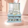 Portable Jewelry Box European Princess Travel Korean Hand Jewelry Jewelry Bag Earrings Ring Small Storage Box