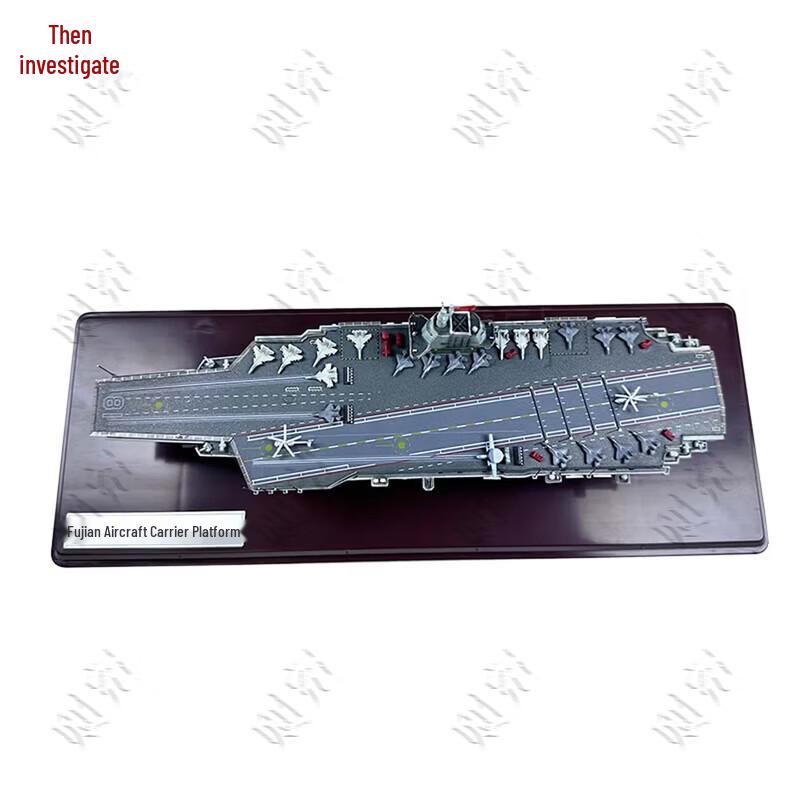 Fujian Aircraft Carrier Model