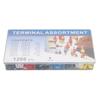 1200 db-os Kábelpréselő Saru Válogató Készlet Hidegen Préselt Elektromos Kábelcsatlakozók Otthoni Autóipari