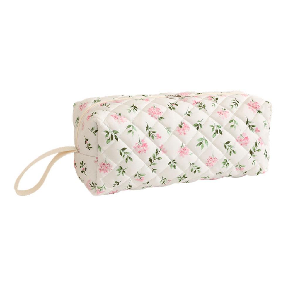 Soft Quilting Cotton Hair Dryer Storage Bag Dustproof Carrying Case Curler Storage Bag for Travel