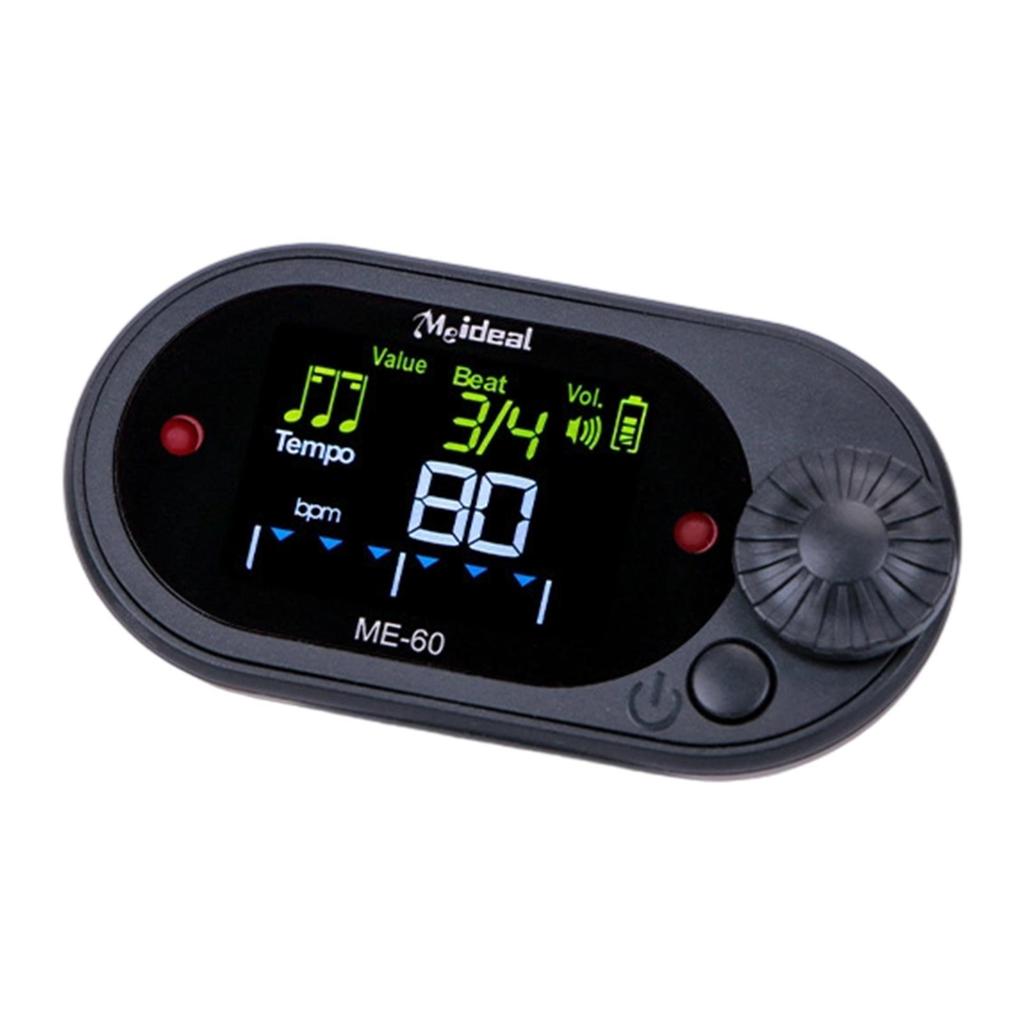 Digital Metronome Tuner Electronic Multifunction Chromatic Tone Generator Vocal