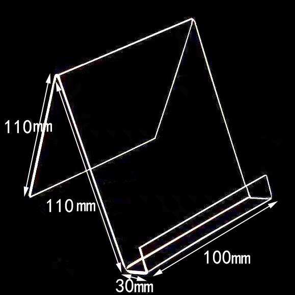 Акриловые книжные подставки и подставки для демонстрации виниловых альбомов - Держатели для книг формата А5 и кронштейны для демонстрации.