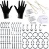 84-Piece Full Body Piercing Tool Set: Ear, Nose, Lip, Navel, and Tattoo Accessories