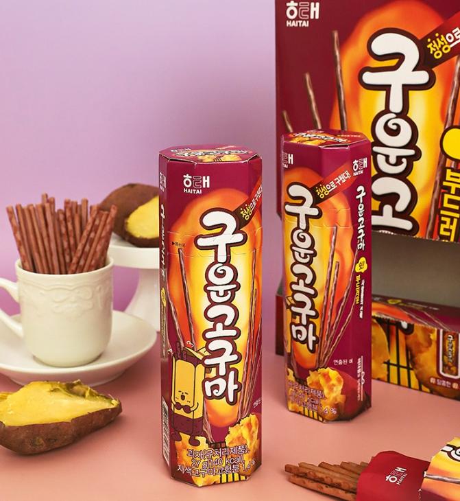 Roasted Sweet Potato 135g – Soft & Sweet Korean Snack