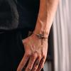 Dreidimensionaler Schlangenring Armband für Männer, Retro Alt, Hochwertiges Glücksschlangenarmband, Neuer Stil