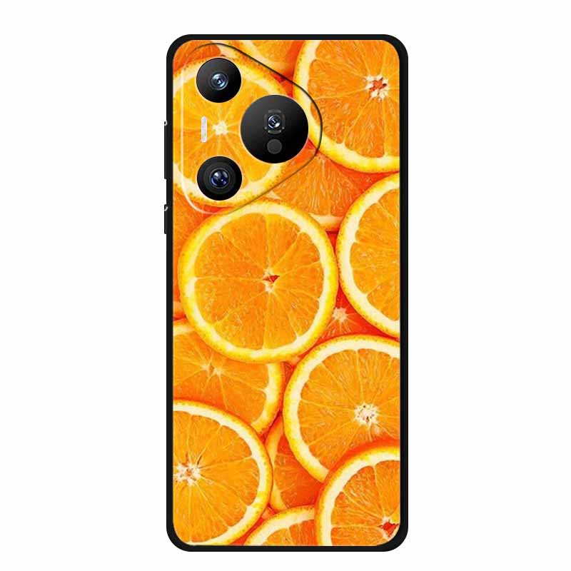 For Huawei Pura 70 Pro Case Pura70 Pro Plus Coque Black Silicone Soft Back Cover For Huawei Pura 70 Ultra Phone Case Funda Shell