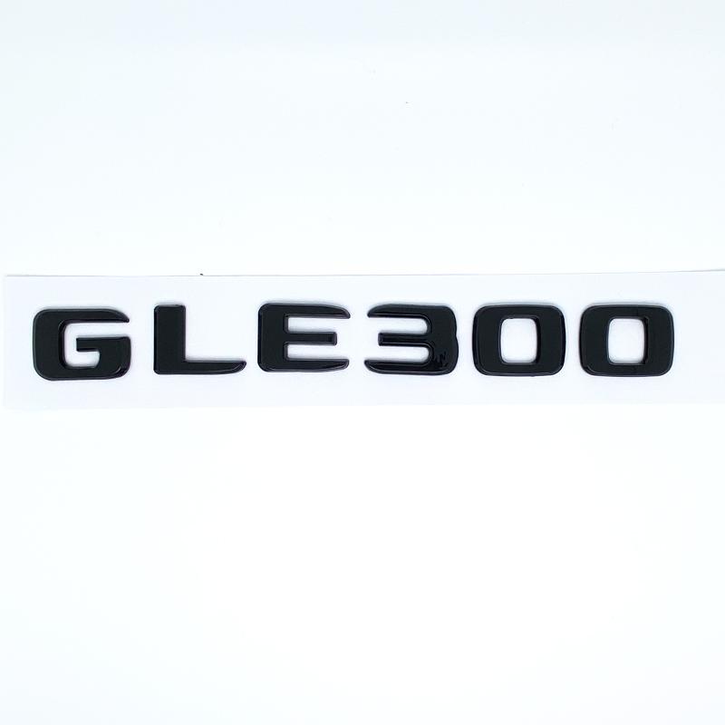 Letters Emblem Badge for Mercedes Benz GLE250d GLE300d GLE350d GLE400 GLE450 4Matic Car Styling Trunk Nameplate Sticker