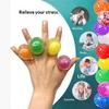2 Pcs Colorful Fidget Stress Balls Soft Gel Filling Anxiety Relief Perfect For Work Study Home Daily Relaxation