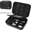 (Bag Only) Barber Accessories Bag for Clippers and Supplies, Mens Hair Trimmers Box, Portable Clipper Storage Holder Organizer