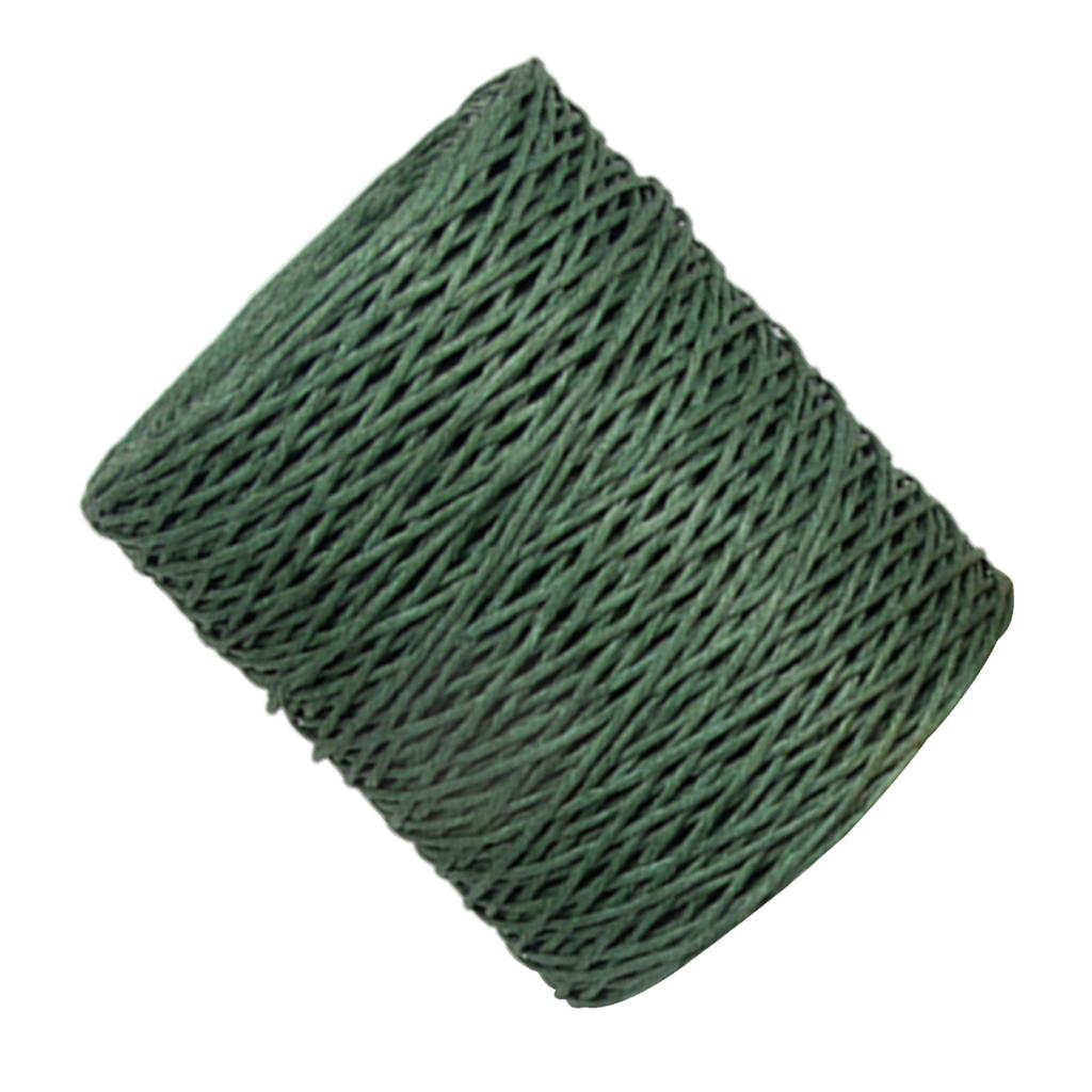 1 Roll Flower Binding Wire Army Flexible Rustic Wire for Wrapping Flower Bouquets Waterproof Gift Wrap Rope