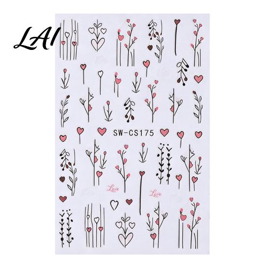 Fall Manicure Decorations Autumn Leaf Nail Art Stickers Waterproof Maple Leaves Sticker Decals Self-Adhesive Stickers for Women and Girls