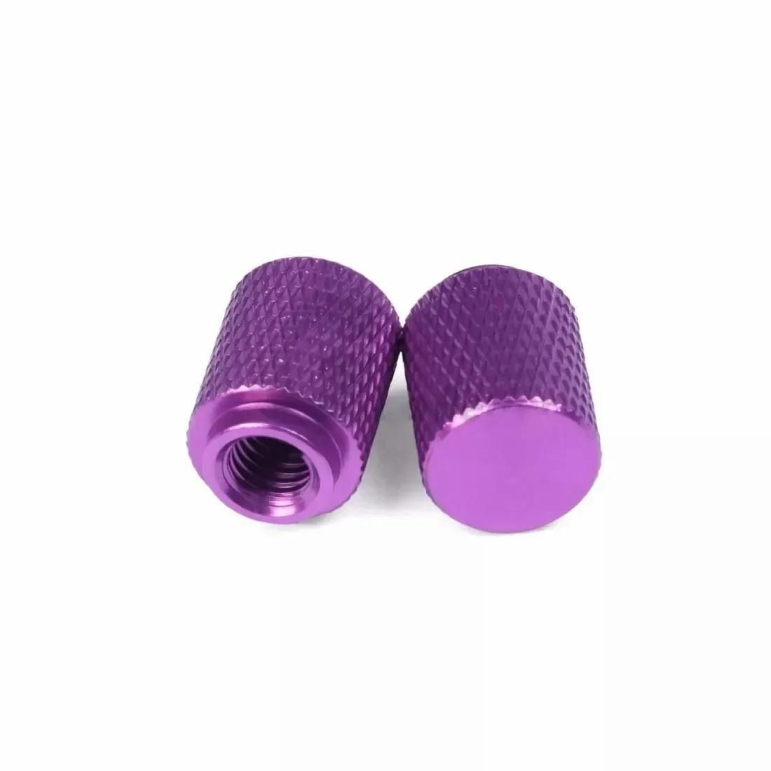 

5Pcs M3 M4 M5 M6 Aluminum Hatching Knurled Thumb Nut Blind Hole Extended and Heighten Hand Tighten 3D Printer Curtain Wall Nuts M3 x 0.5mm фіолетовий