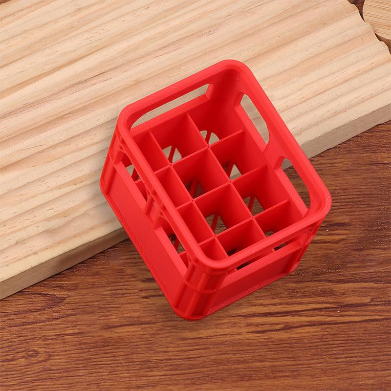 

3D-печатная коробка для хранения аккумуляторов DIY пивной ящик Нет. 5 АА Нет. Складываемая корзина для хранения 7 батареек ААА