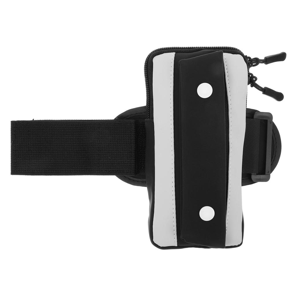 Lightweight Sports Arm Band Phone Case Adjustable Strap Breathable Mesh Running Gym Workout Key Holder Pouch Outdoor Exercise 6