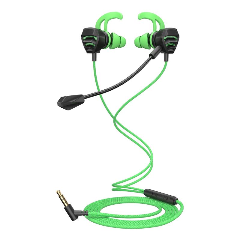 Cross-border Wired Gaming Earbuds with Mic for Mobile, PC & PUBG