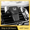 2025 Hot Car Phone Holder Air Vent Clip Mount GPS Mobile Phone Stand Holder For Honda Civic Fit City Cry Accord CB500 Cb650r For