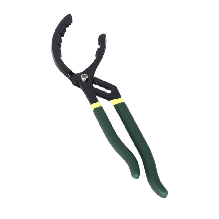 Oil Filter Tool Steel Construction Slip Resistant Handle Effortless Oil Filter Removal Plier For Multiple Vehicles