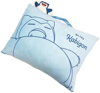MORIPiLO Morishita Body Pillow Pokemon Snorlax 28x39cm with Handle Stuffed Toy Cushion Pokemon Character Goods Blue 4621151