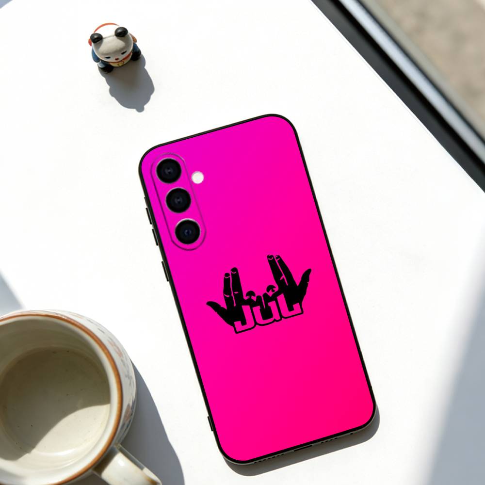 

Rapper JuL Phone Case For Samsung Galaxy A73,A72,A71,A70,A53,A52,A51,Others Soft Black Cover Samsung a41