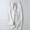 Men's Autumn Elastic Waist Drawstring Straight-Leg Sweatpants, Solid Color Versatile Sports Casual Pants for Export