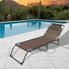 Sun-lounger Marbueno Brown 190 X 27 X 58 Cm