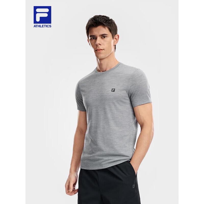 FILA Men s 2026 Summer Basic Knit Short Sleeve T-Shirt L