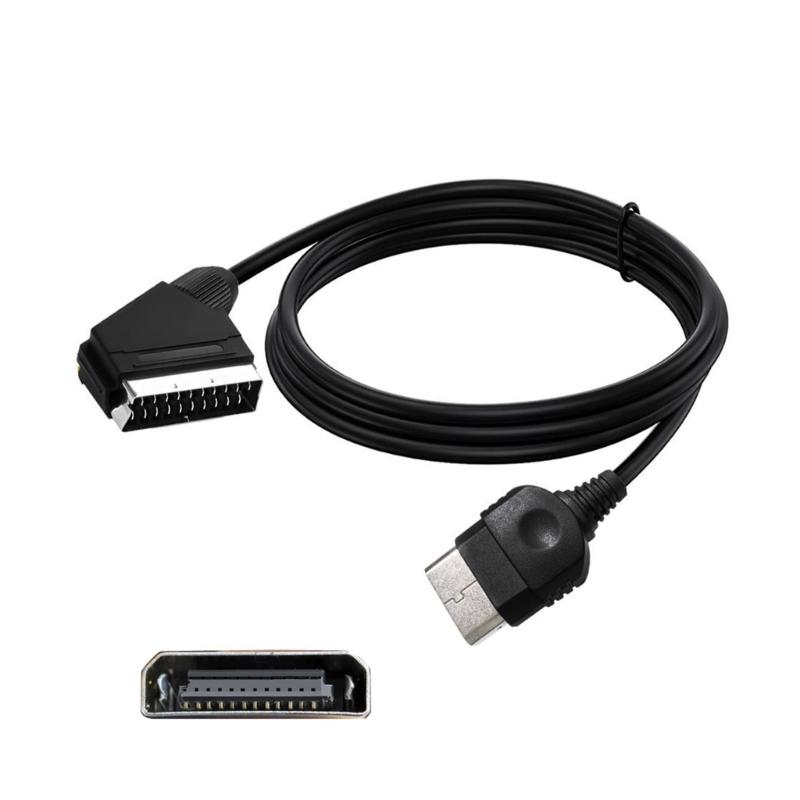 

Пластиковый RGB SCART кабель для телевизора для систем первого поколения, длина 180 см 1