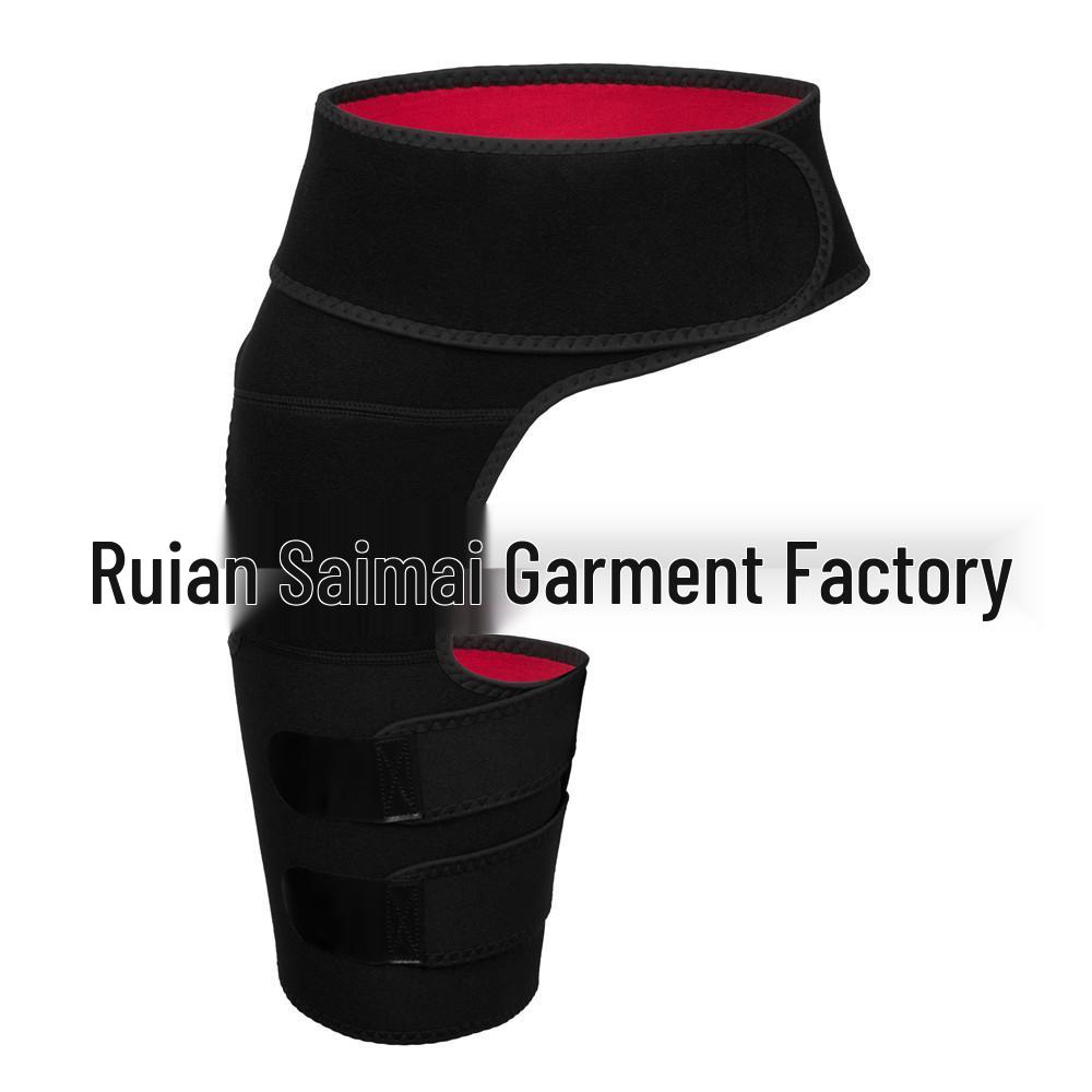 Breathable Leggings with Anti-Strain Hip & Thigh Support and Groin Strap 