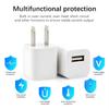 5-1Pcs USB Wall Charger Adapter Quick Charging for IPhone 14 13 12 11 Pro Max XR XS X 8 7 6 Plus IPad Travel Adapter US Plug