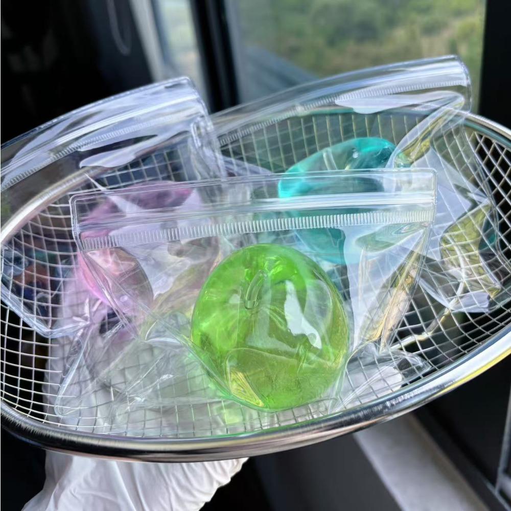 Formbares Grüner Apfel Malz Squishy Spielzeug mit langsamer Rückfederung Zum Hände Kneten, um Ärger und täglichen Stress abzubauen