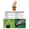 Irrigation Sprayer Watering Misting Nozzle Spray Nozzle Water Sprinklers Head Sprinkler Nozzle Garden Lawn Irrigation Sprinklers