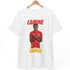 Lamine Yamal 19 Grafik 2026 Spanische Fußballfans Sommer Reines Baumwoll-T-Shirt Baumwolle Unisex-T-Shirt Y2k Beliebtes Freizeit-T-Shirt