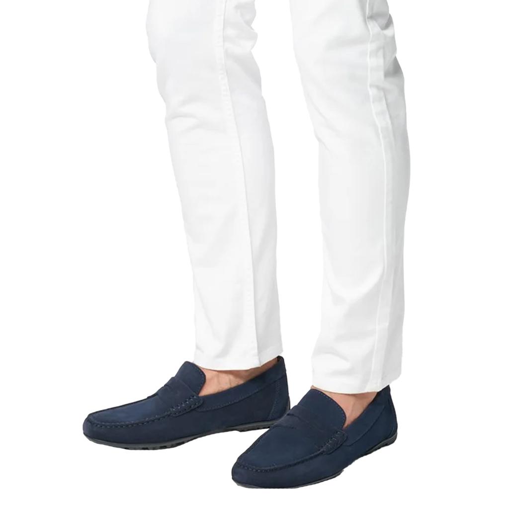 Geox Mens Kosmopolis + Grip Suede Loafers